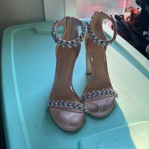 Badgley Mischka bridal heel